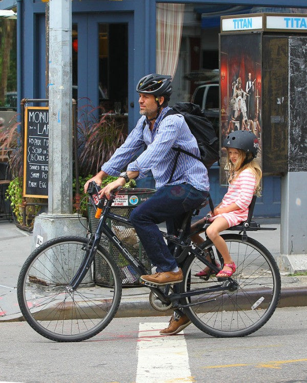 Cycle with kid clearance seat