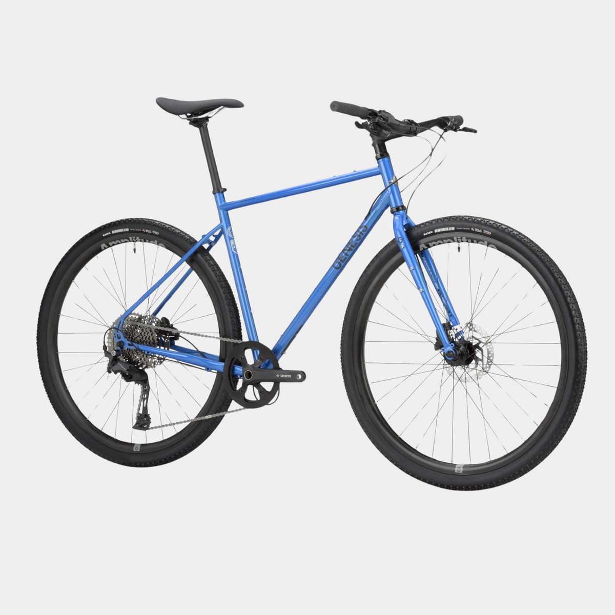 Flat Bar Gravel Bike Upright Position Top Shelf Handlebar Flared