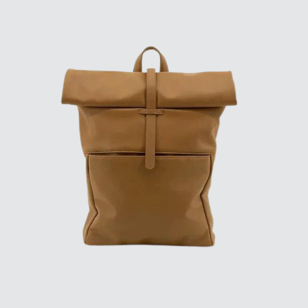 Monk And Anna Herb Midnight Vegan Leather Pockets ‎ Minimalist Large Back Pack Monk & Anna Herb Rucksack – Bell main image 3