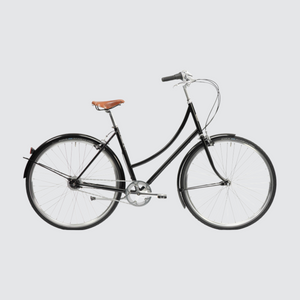 Open image in slideshow, pelago brooklyn loop frame bike london uk black
