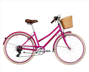Open image in slideshow, raleigh sherwood bike bells bicycles pink
