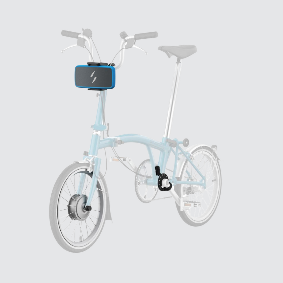 Folding bike electric conversion top