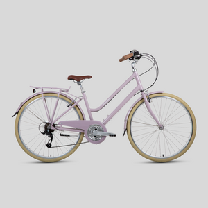 Open image in slideshow, forme hartington ladies classic upright position  bike a21 blush pink
