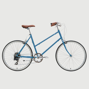 Open image in slideshow, tokyobike bisou blue grey lightweight commuter bike
