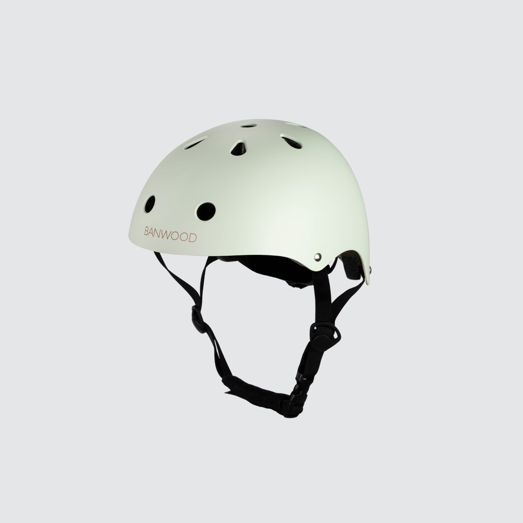 banwood junior kids bike helmet mint