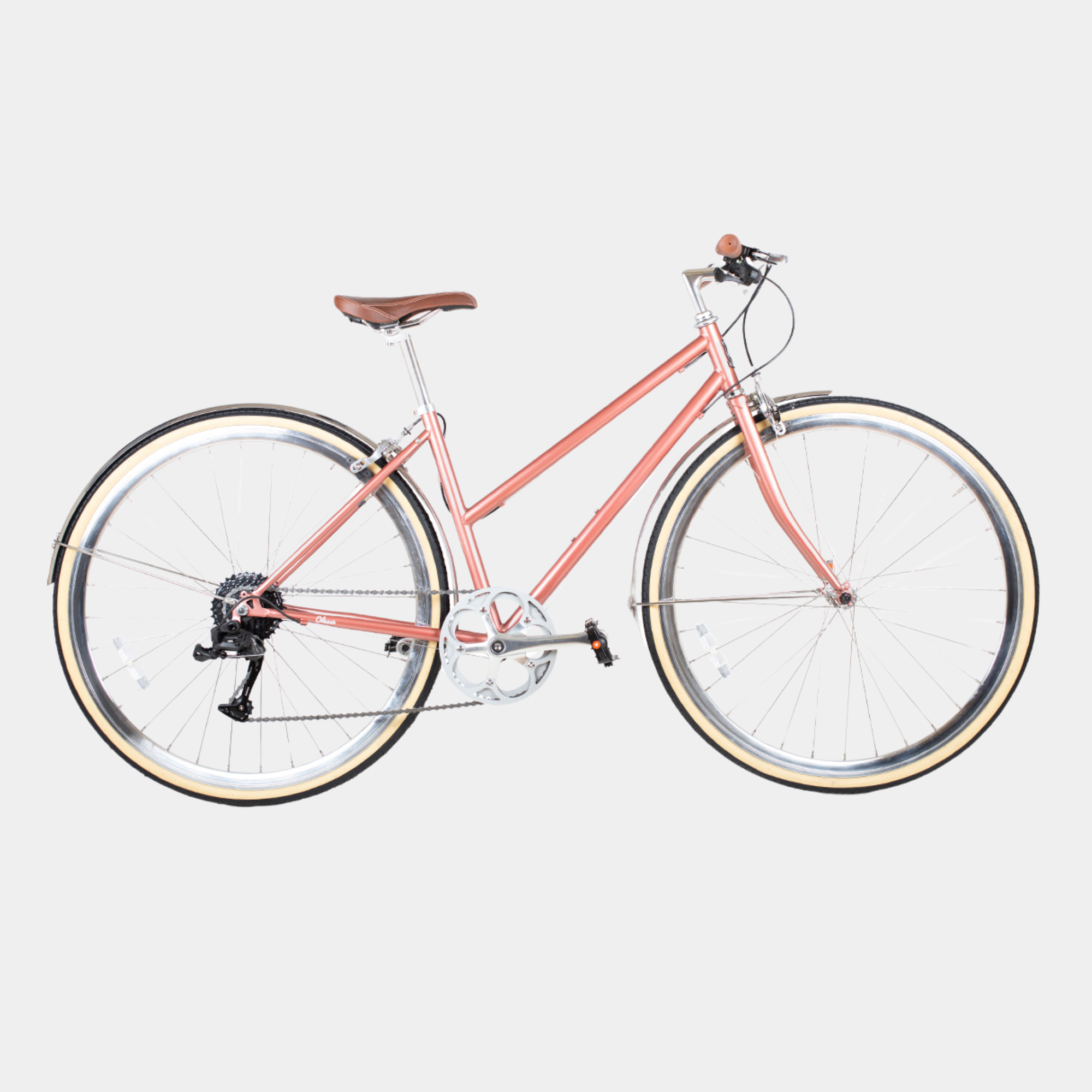 BLB Odessa Bike
step-through bike
urban commuter bike
lightweight steel frame bike
city bike
comfortable urban bike
stylish commuter bike
low-maintenance bike
retro step-through bicycle coral pink