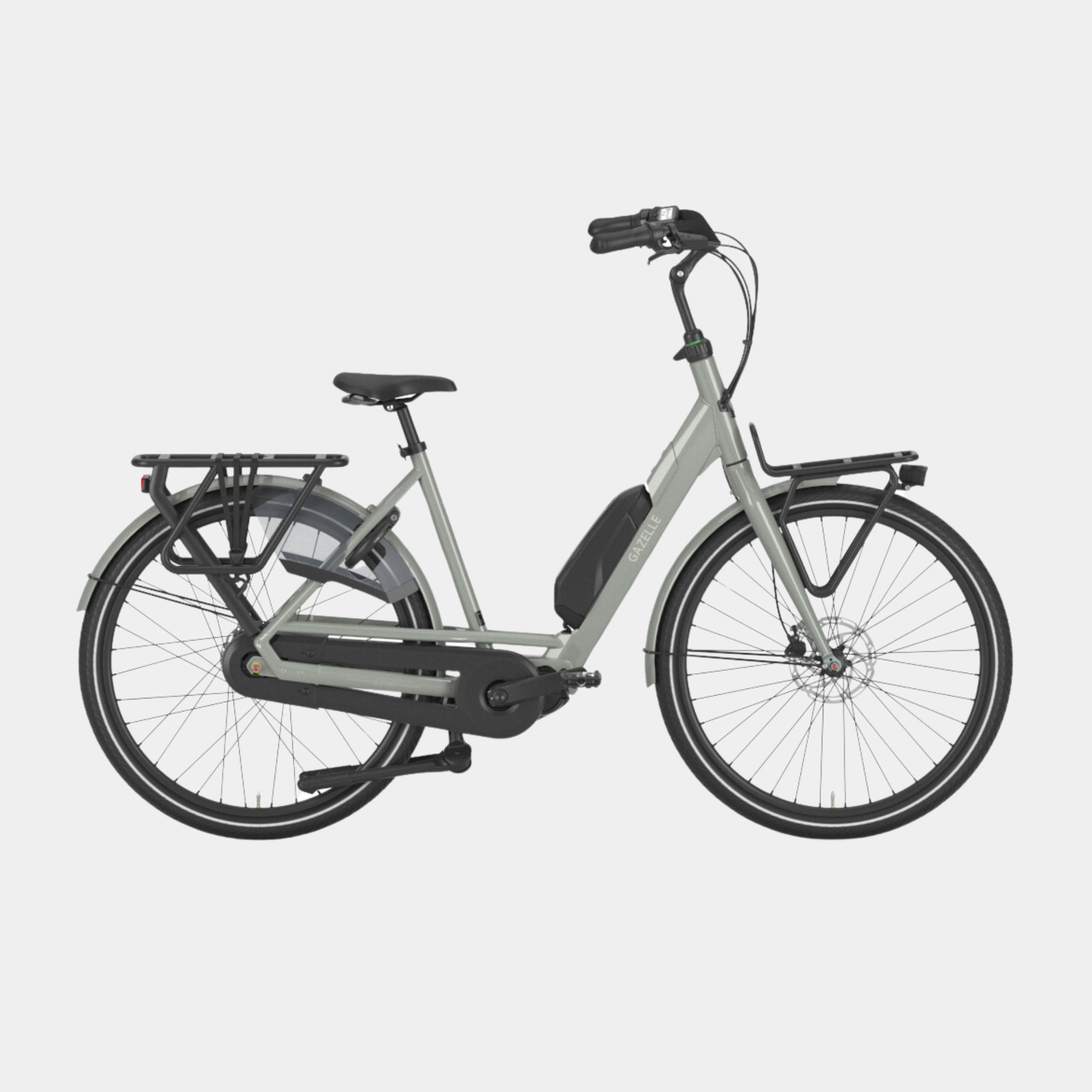 gazelle bloom c30 hms family kids electric dutch ebike uk green