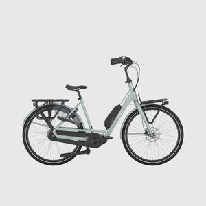 gazelle bloom electric bike light olive