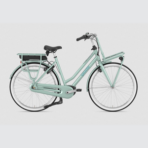 Open image in slideshow, gazelle miss grace hmb bike pale green electric bike ebike
