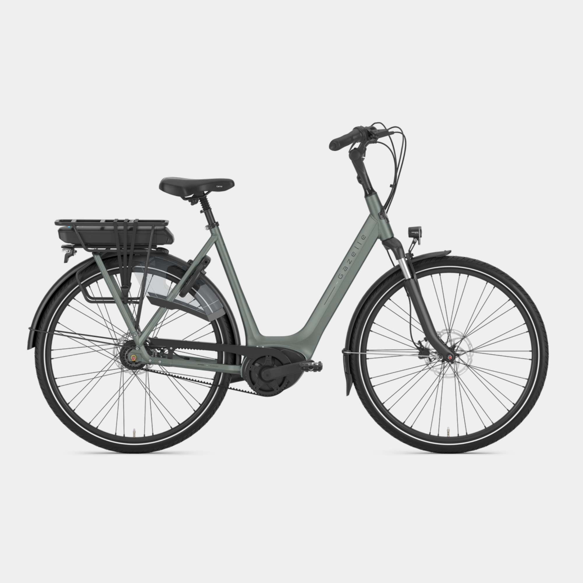 Vélo électrique autonomie améliorée – Gazelle Orange C8+