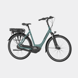 Open image in slideshow, gazelle paris c7+ hmb dutch ebike bells bicycles thyme green

