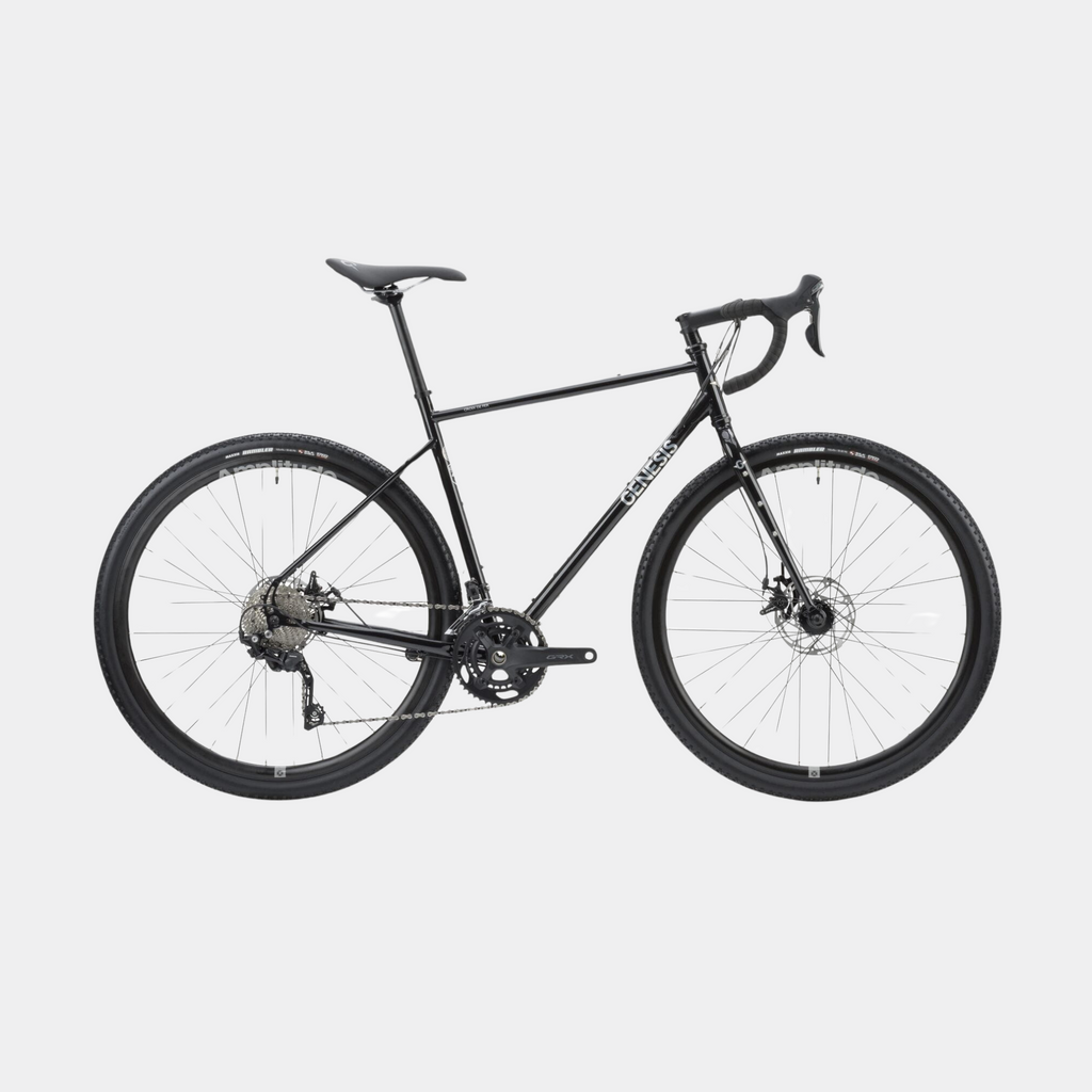 genesis croix de fer 20 gravel adventure road bike drop bar black