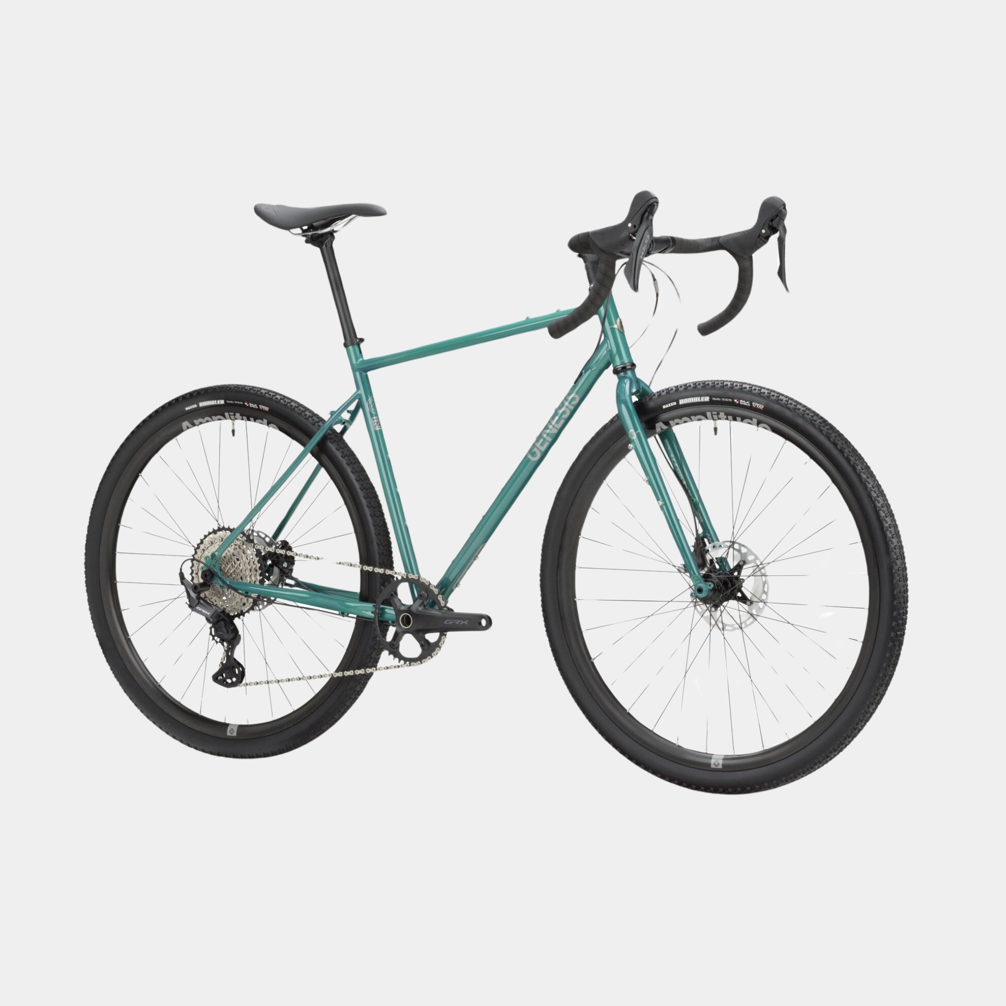 genesis croix de fer 40 adventure gravel touring road bike 2025 blue green aqua