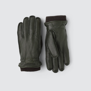 Open image in slideshow, hestra malte deerskin gloves black
