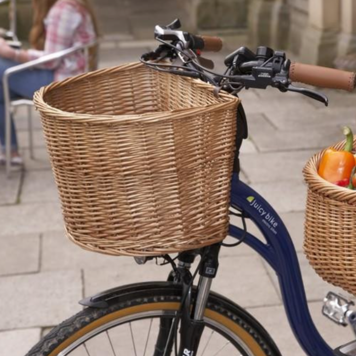 The Everyday D Wicker Basket Bell s Bicycles