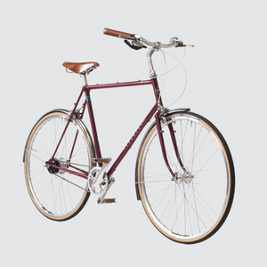 Open image in slideshow, Pashley Countryman Everyday Pashley Commuting Bike burgundy
