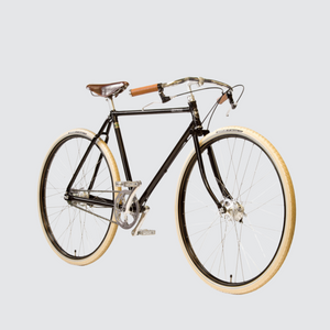 pashley guvnor Reynolds 531 steel frame Sturmey Archer 3-speed hub gears Vintage style bike Path Racer bicycle North Road handlebars westwood rims