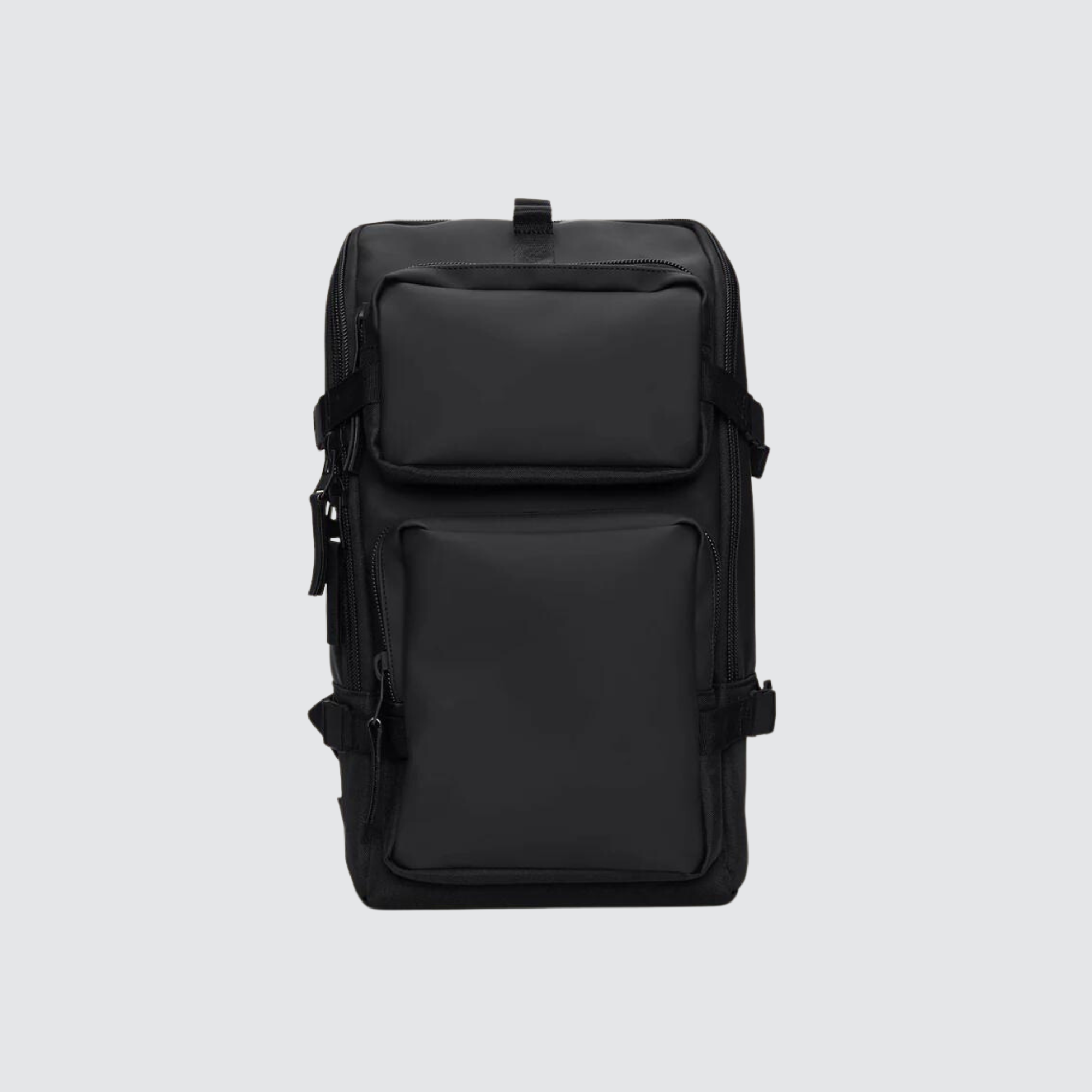 rains trail cargo waterproof backpack black