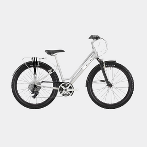 raleigh pioneer trail womens off road bike grey