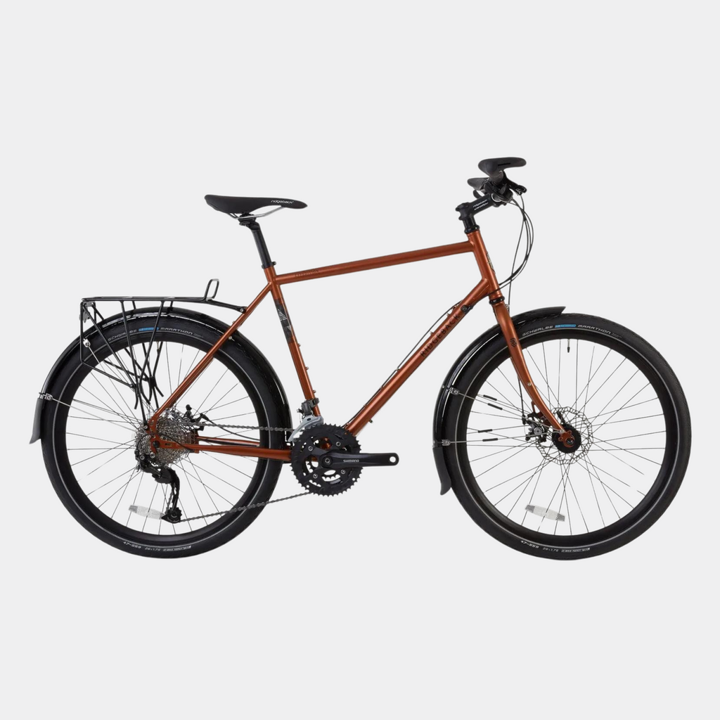 ridgeback expedition trail bike orange