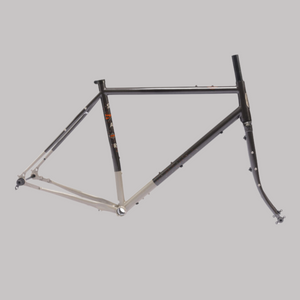 Open image in slideshow, stavanger bike pelago frame set black grey
