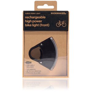 Open image in slideshow, Bookman Curve Bicycle Light
