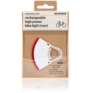 Open image in slideshow, Bookman Curve Bicycle Light
