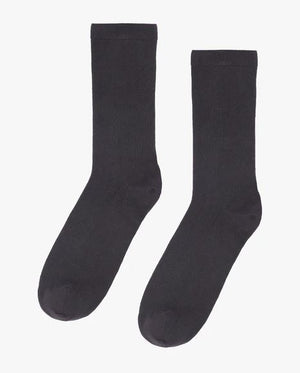Open image in slideshow, Colorful Standard Organic Grey Socks
