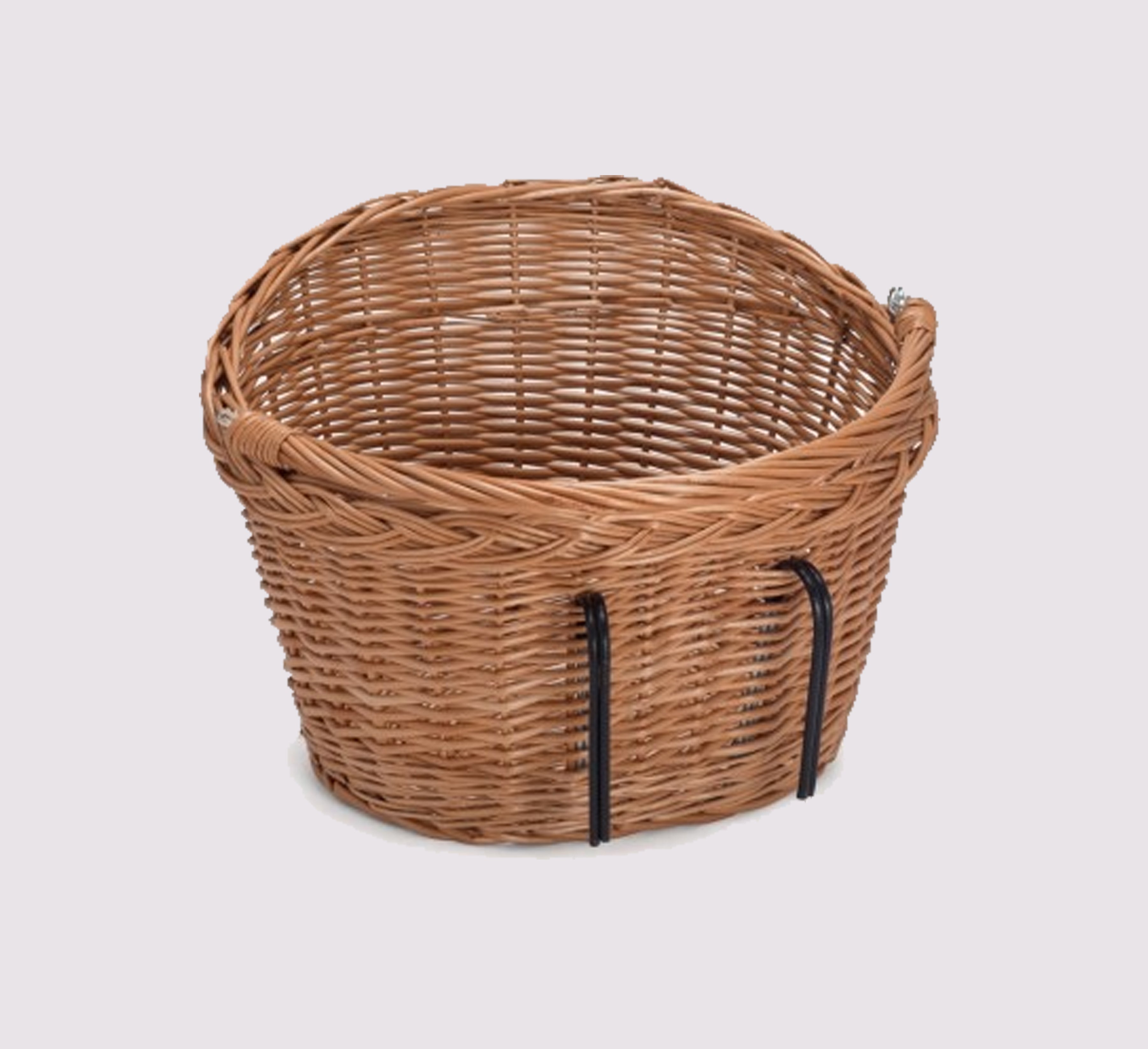The pilgrim wicker bike basket 