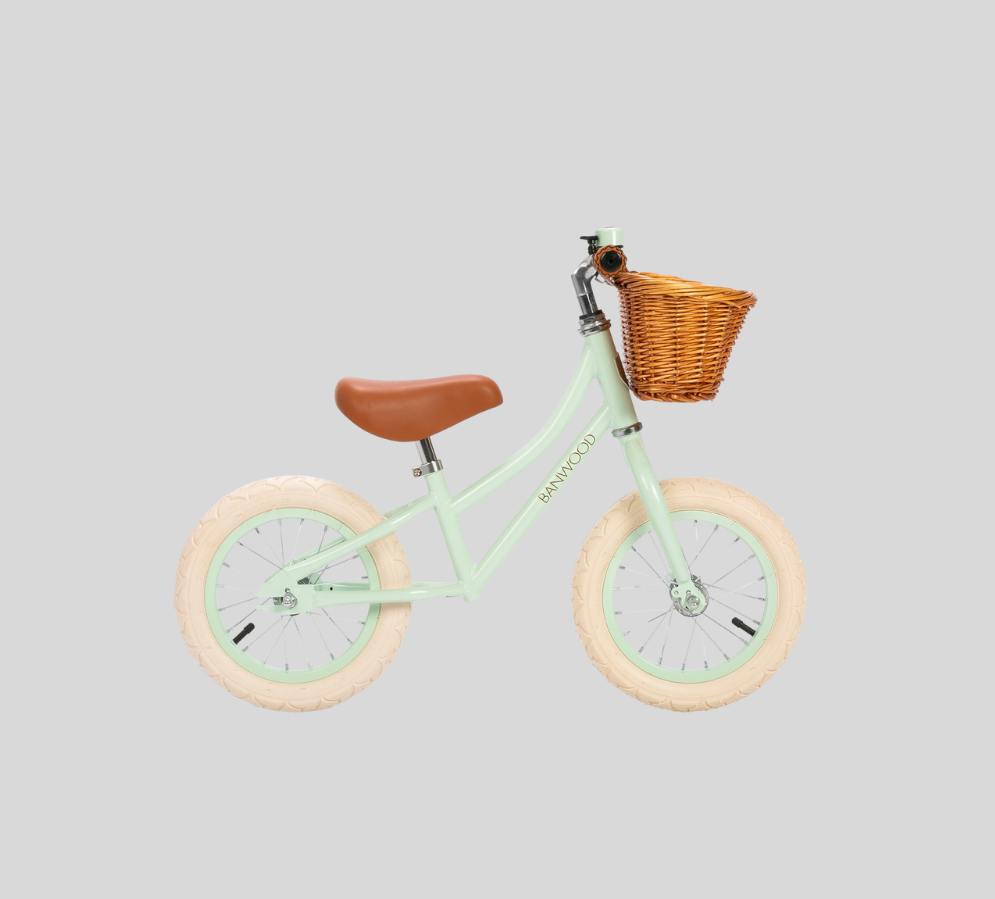 banwood balance bike mint green