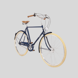Open image in slideshow, pashley classic cross bar briton blue bike
