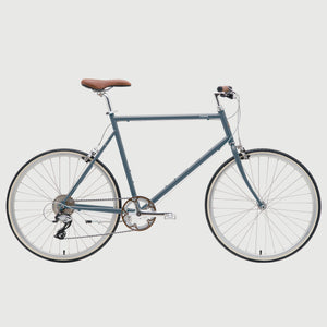 Open image in slideshow, tokyobike cs 26 minimal road commuter bike ash blue
